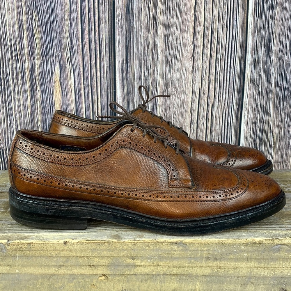 Vintage Allen Edmonds MacNeil Pebble Long Wingtip (9157) - Size 11 A